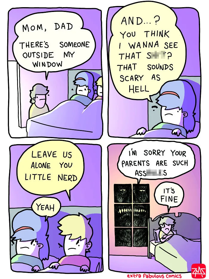 30 Hilarious ‘Extra Fabulous Comics’ That Only People With A Twisted Sense Of Humor Will Get