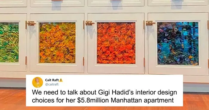 Gigi Hadid Just Moved Into A Remodeled $5.8M Apartment She Designed Herself And People Are Making Fun Of Her Bizarre Design Choices