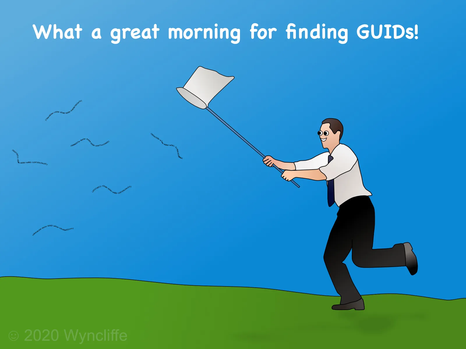 I Draw Cartoons Of "Guids" As Nerdy Jokes For My Colleagues