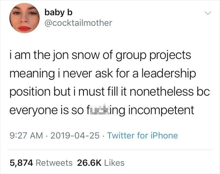 47 Pics That Illustrate Why People Hate Group Projects