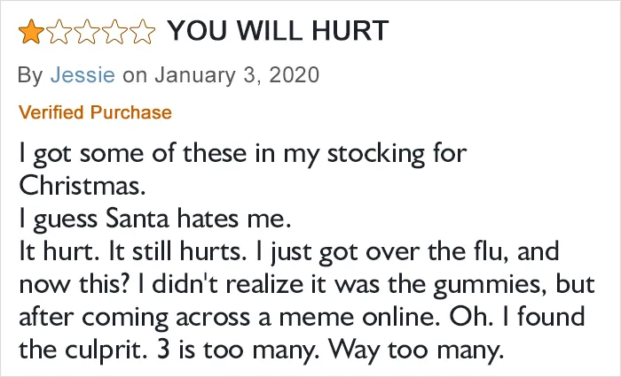 Regret in Gummies