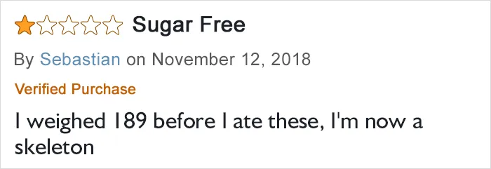 Sweet Tooth Regrets
