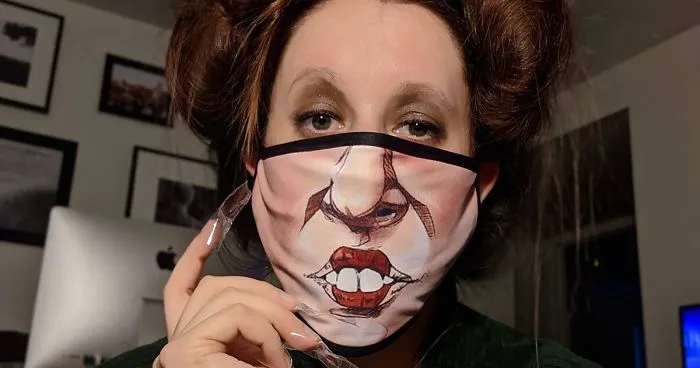 These ‘Hocus Pocus’ Face Masks Allow You To Look Like One Of The Sanderson Sisters