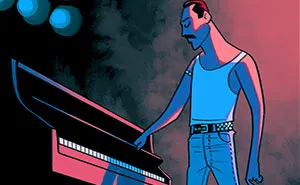 Tribute To My Favorite Artists And Their Music: 22 Illustrations I Made