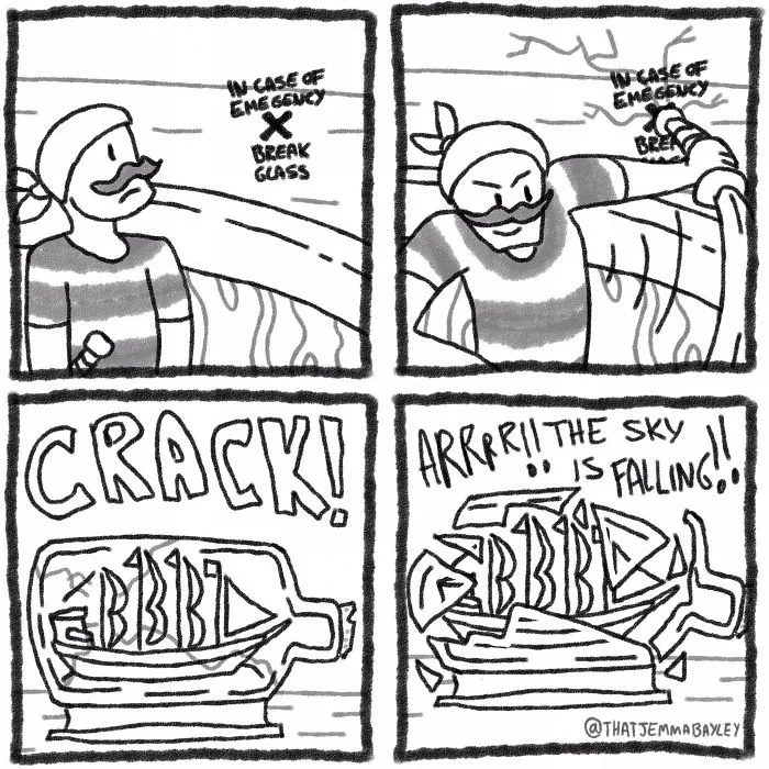 Pirates Can't Resist An 'X'
