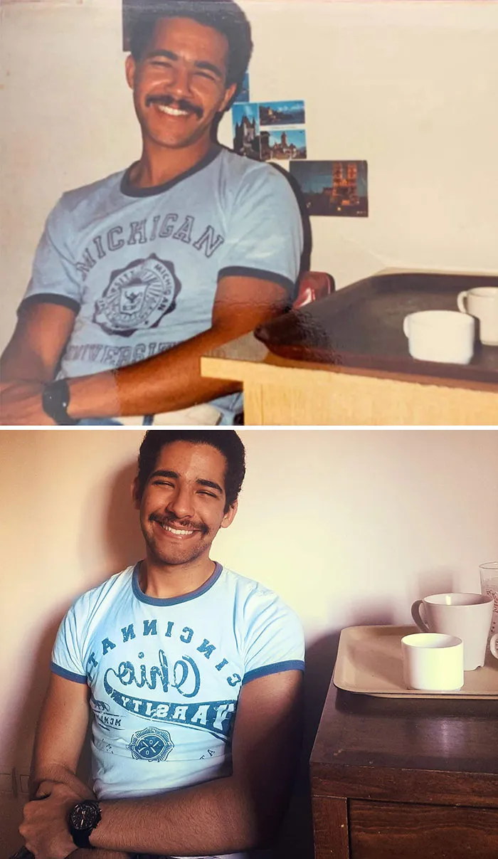 Mi padre y yo, 38 años de diferencia