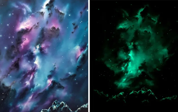 Artist Quits Desk Job To Create Mesmerizing Space Paintings, 4.5 Years Later, Her Portfolio Is Beautiful And Massive (39 Pics)