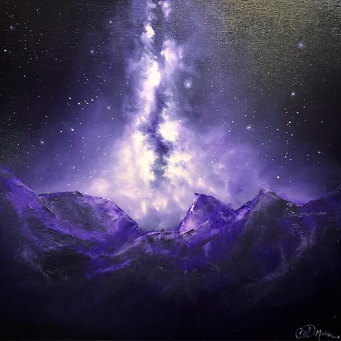 Artist Quits Desk Job To Create Mesmerizing Space Paintings, 4.5 Years Later, Her Portfolio Is Beautiful And Massive (39 Pics)