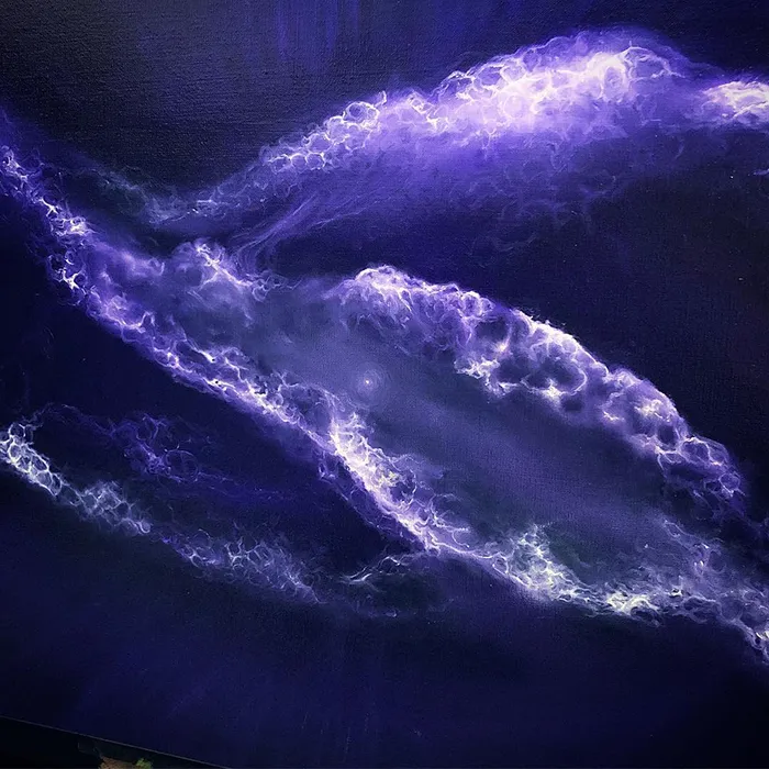Artist Quits Desk Job To Create Mesmerizing Space Paintings, 4.5 Years Later, Her Portfolio Is Beautiful And Massive (39 Pics)