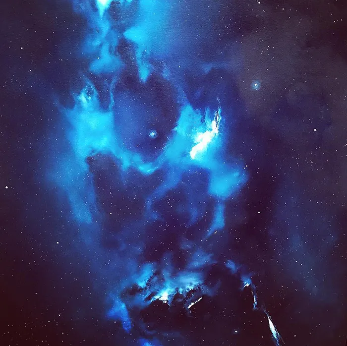 Artist Quits Desk Job To Create Mesmerizing Space Paintings, 4.5 Years Later, Her Portfolio Is Beautiful And Massive (39 Pics)