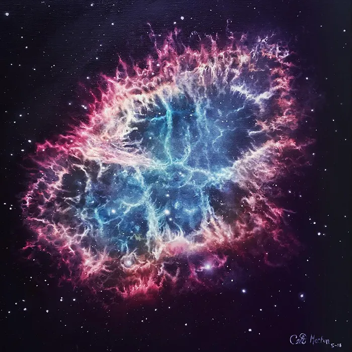 Artist Quits Desk Job To Create Mesmerizing Space Paintings, 4.5 Years Later, Her Portfolio Is Beautiful And Massive (39 Pics)