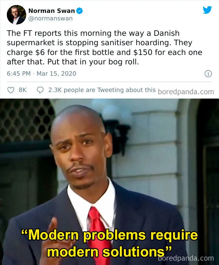 21 People Post The Best 'Modern Problems Require Modern Solutions' Jokes They've Stumbled Upon