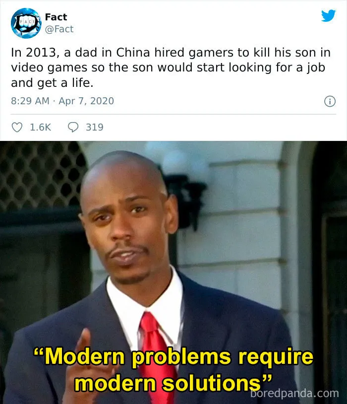 21 People Post The Best 'Modern Problems Require Modern Solutions' Jokes They've Stumbled Upon