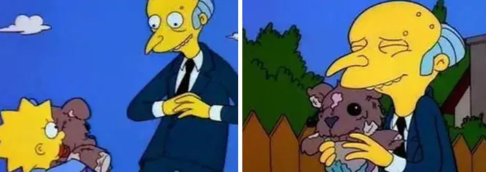 Seeing Mr. Burns Weep Over The Loss Of His Beloved Bobo