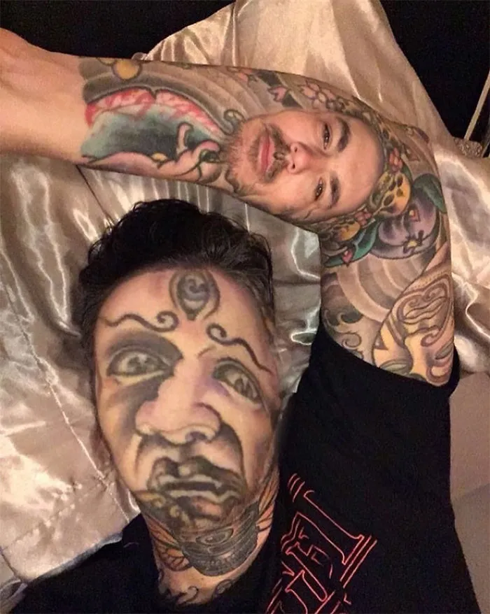People Are Face Swapping Tattoos On Their Body, And Here Are 30 Unsettling Results