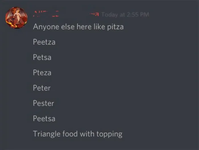 My Favourite... Triangle Food With Topping