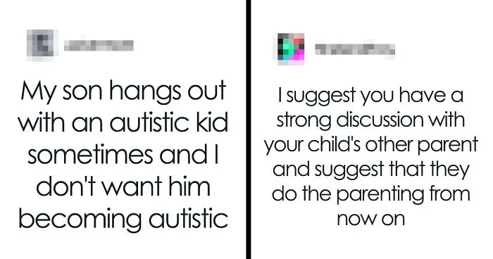 Parent Asks How To Protect Son From 'Catching' Autism From His Friend, Gets A Wake-Up Call From The Commenters