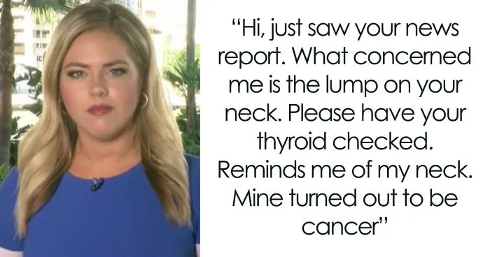 TV Reporter Gets Diagnosed With Cancer After A Viewer, Who is A Cancer Survivor, Spots A Lump On Her Neck