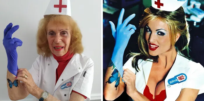 Care Home Residents Recreate Iconic Album Covers And It Looks Amazing (12 Photos)