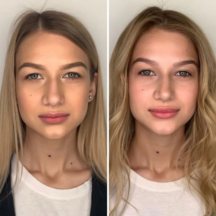 Cómo se maquillan las propias mujeres VS cómo lo hace un profesional (30 fotos)