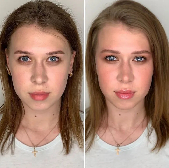 Cómo se maquillan las propias mujeres VS cómo lo hace un profesional (30 fotos)