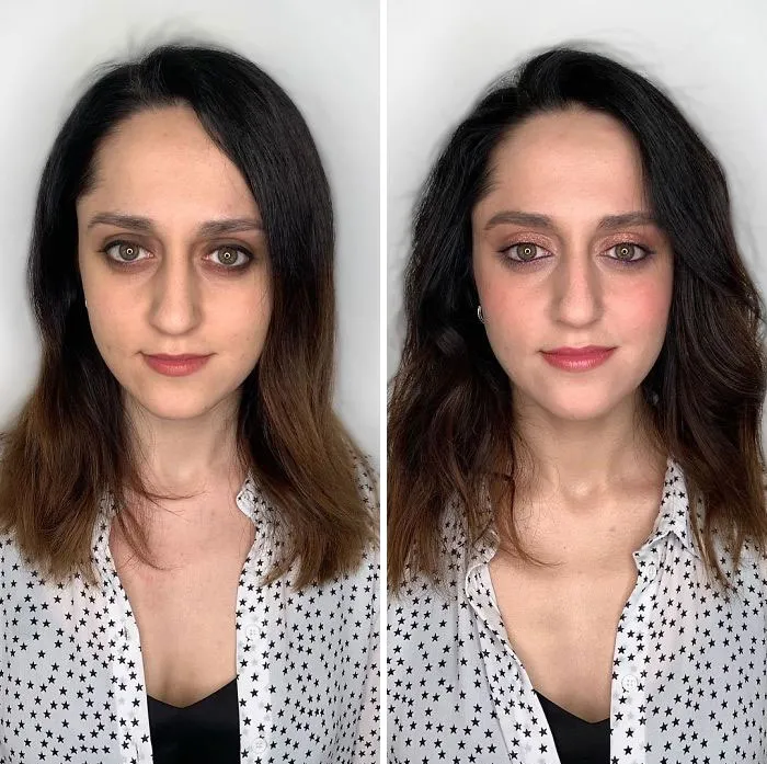 Cómo se maquillan las propias mujeres VS cómo lo hace un profesional (30 fotos)