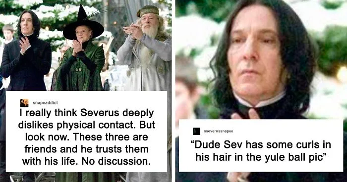 Harry Potter Fans Are Sharing Small But Poignant Details They Noticed About Severus Snape (30 Pics)