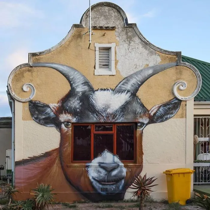 'Falko One' From South Africa Makes Non-Intrusive Graffiti That Interacts With Its Surroundings (40 Pics)
