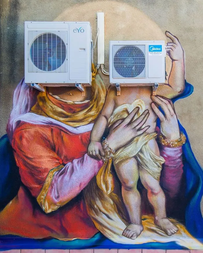 'Falko One' From South Africa Makes Non-Intrusive Graffiti That Interacts With Its Surroundings (40 Pics)