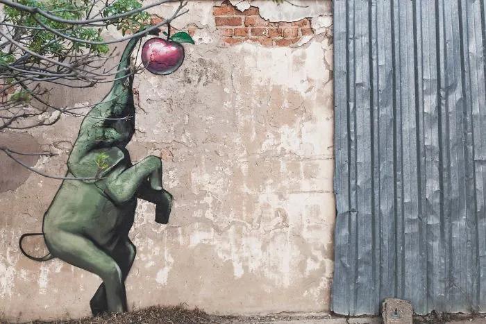 'Falko One' From South Africa Makes Non-Intrusive Graffiti That Interacts With Its Surroundings (40 Pics)