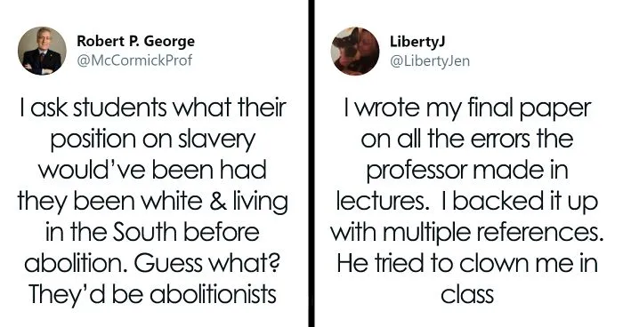 Professor Asked His Students What Would They Have Done In Slavery Times If They Were A White Southerner, Students Delivered