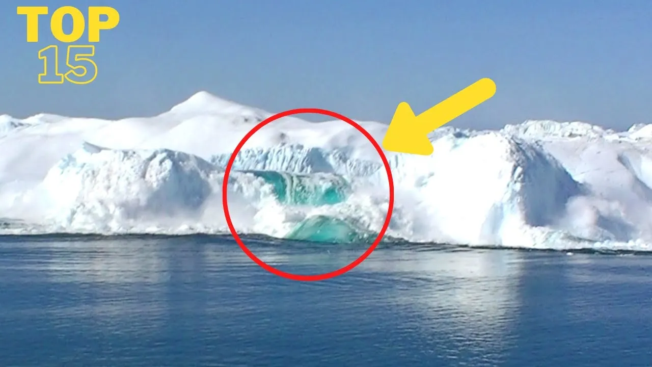 Glacier Calving | 15 Amazing Collapses, Icebergs And Tsunami Waves