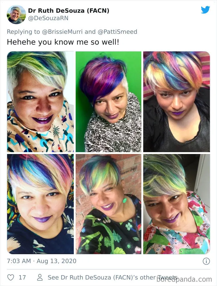 Older People Are Sharing Their Brave Hairstyles, And They Look Great (30 Pics)