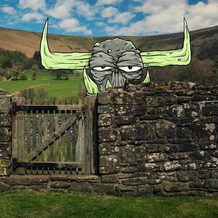 Artist Makes Fun Images That Show What Life With Monsters Would Be Like (98 New Pics)