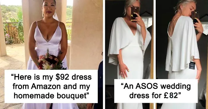 30 Times Brides Found Their Wedding Dresses Without Breaking The Bank And Proved How Good They Look By Posting These Pics