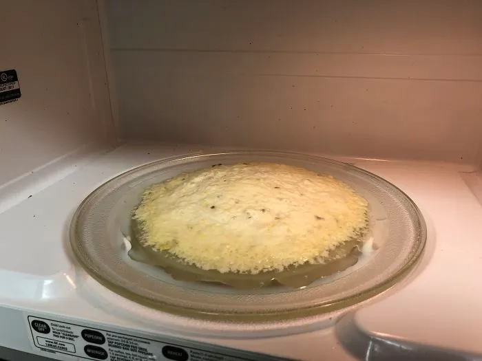 Wife: “Are You Sure That Jalapeño Dip Container Is Microwaveable?” Me, An Intellectual: “Of Course It Is.” Jalapeño Dip Container: