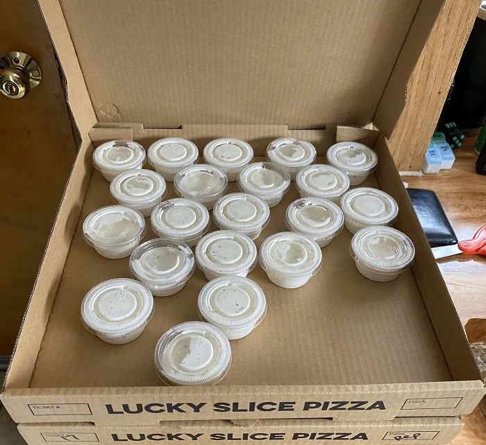I Left A Note In The Delivery Instructions Asking For As Much Extra Ranch As “Legally Allowed By State Law”