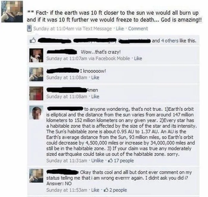 From R/Iamverysmart: Don't Tell Me I'm Wrong.