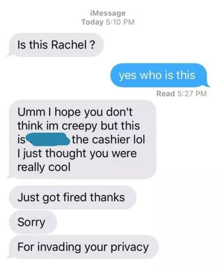Yea Just Got Fired No Big Deal. Wanna Hangout Though