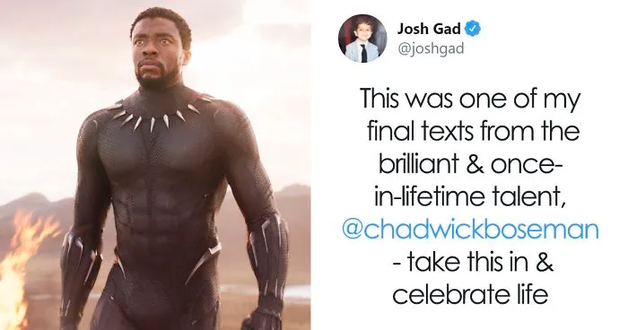 Chadwick Boseman’s Co-Star Reveals The Last Message That He Received From Him