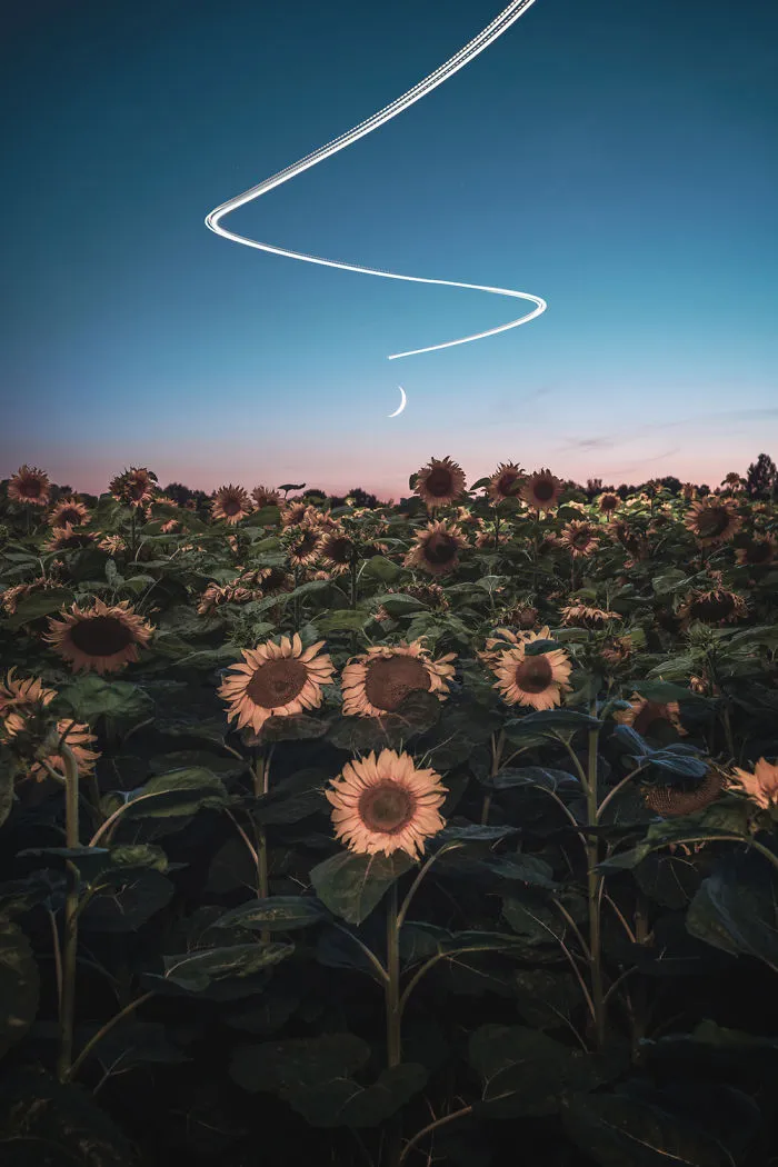 I Created A Project Where I Draw In The Night Sky Using Drones And Light (10 Pics)