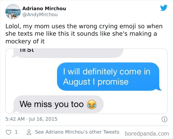 30 Old People Using The 😂 Emoji Without Knowing The Meaning Of It