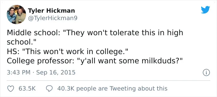 People Are Pointing Out How Hilariously Different High School Teachers And College Professors Are (30 Pics)