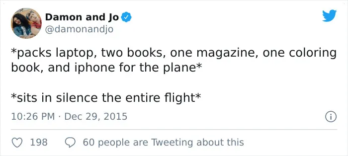30 Funny Tweets By Chronic Overpackers