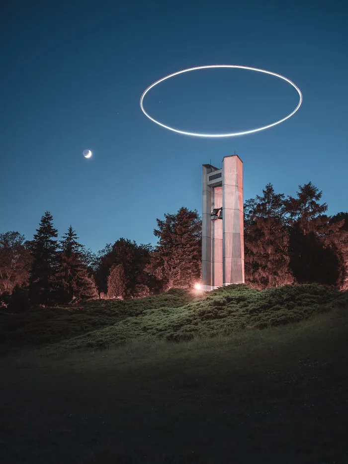 I Created A Project Where I Draw In The Night Sky Using Drones And Light (10 Pics)