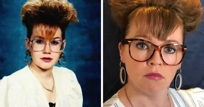 Bangspiration: My Wife Didn't Know What To Do With Her Bangs, So This Is What She Came Up With (21 Pics)
