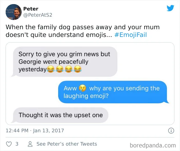 30 Old People Using The 😂 Emoji Without Knowing The Meaning Of It