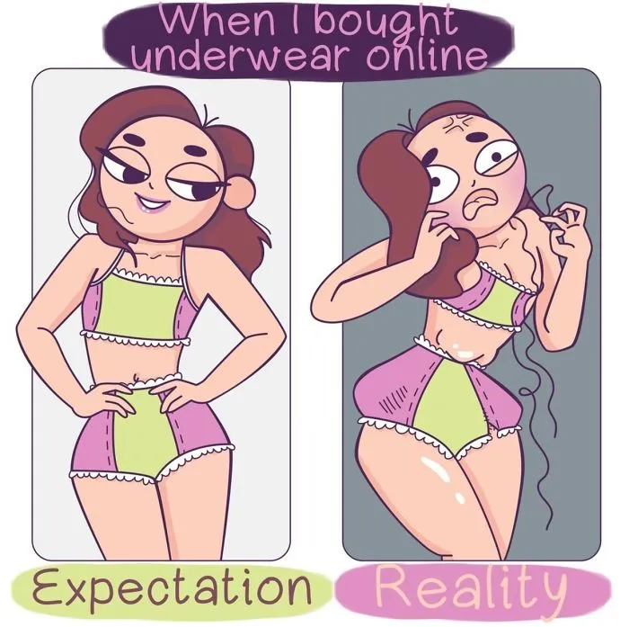 My 30 Comics About Ironic And Funny Situations Girls Live Through During Summer