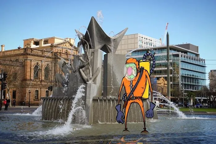 Artist Makes Fun Images That Show What Life With Monsters Would Be Like (98 New Pics)