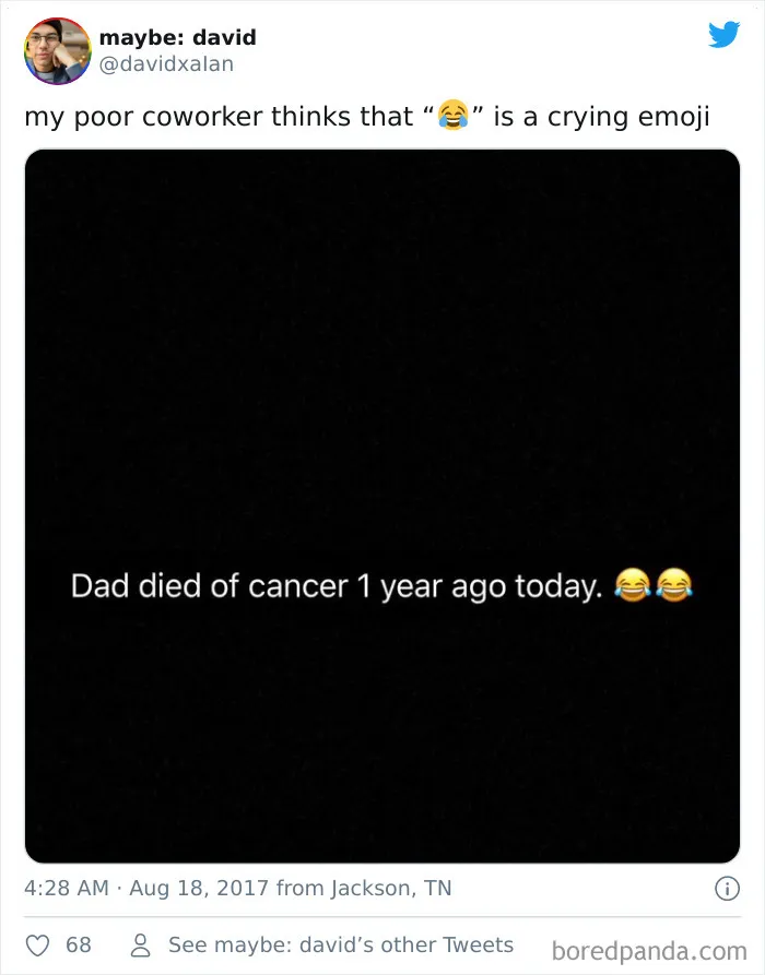 30 Old People Using The 😂 Emoji Without Knowing The Meaning Of It
